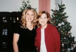 Christmas 04-- Lisa and Kati